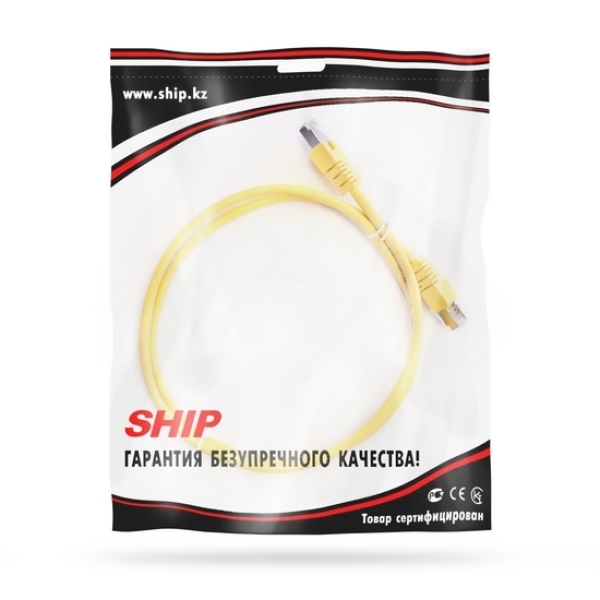 Патч Корд  SHIP Cat.5e FTP RJ-45 1 м S4025YL0100-P